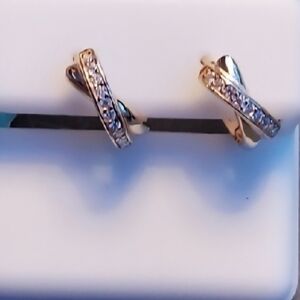 Gold Moissanite Earrings #29